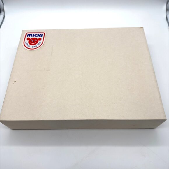 Vintage Micki Wooden Train Set Trains Tracks Bridge More - Picture 14 of 14